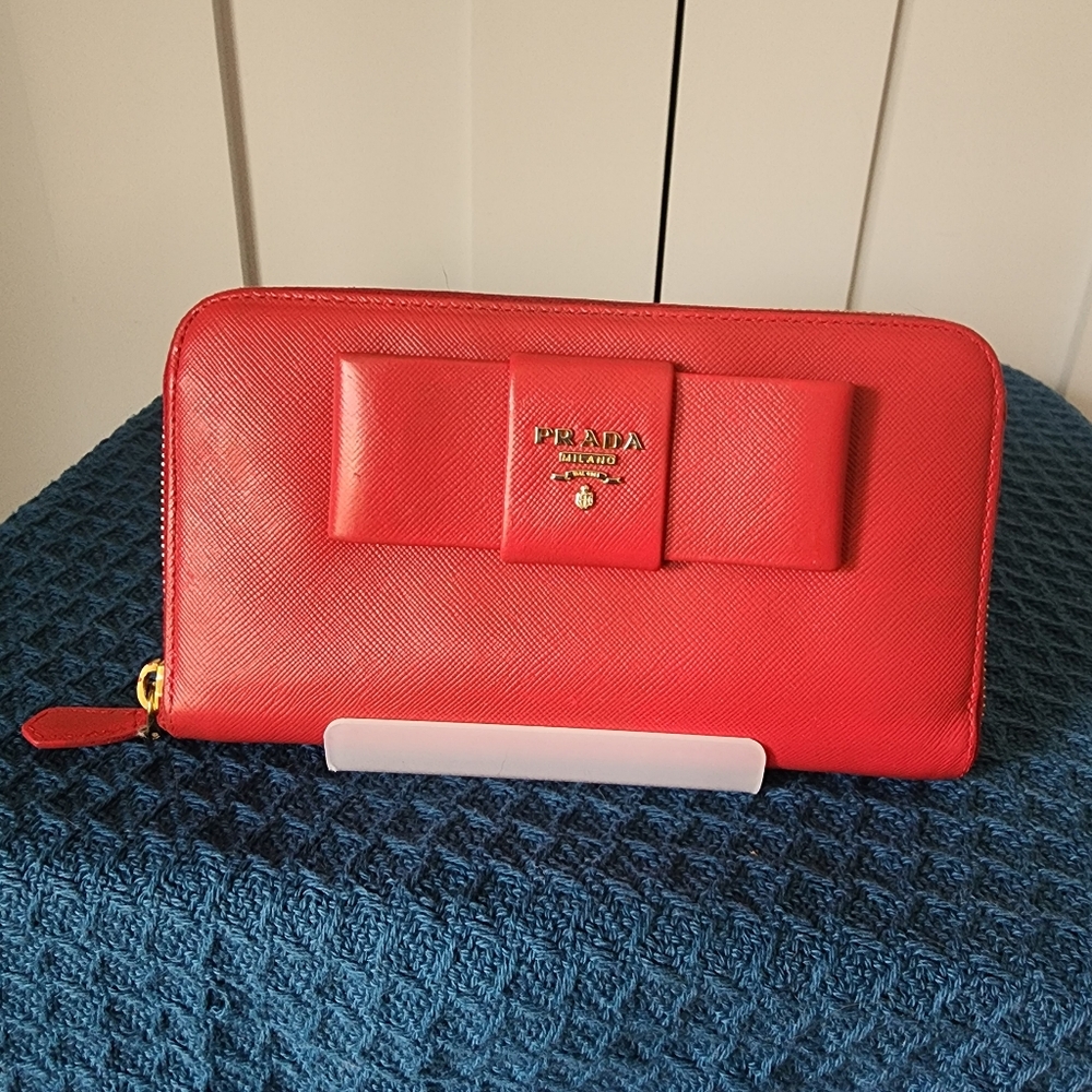 Prada Zip around wallet